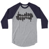 HTX City Views 3/4 sleeve raglan shirt
