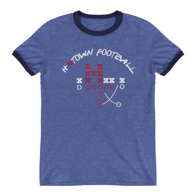 H-Town Football Ringer T-Shirt