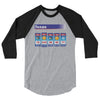 Texas Weather 3/4 sleeve raglan shirt