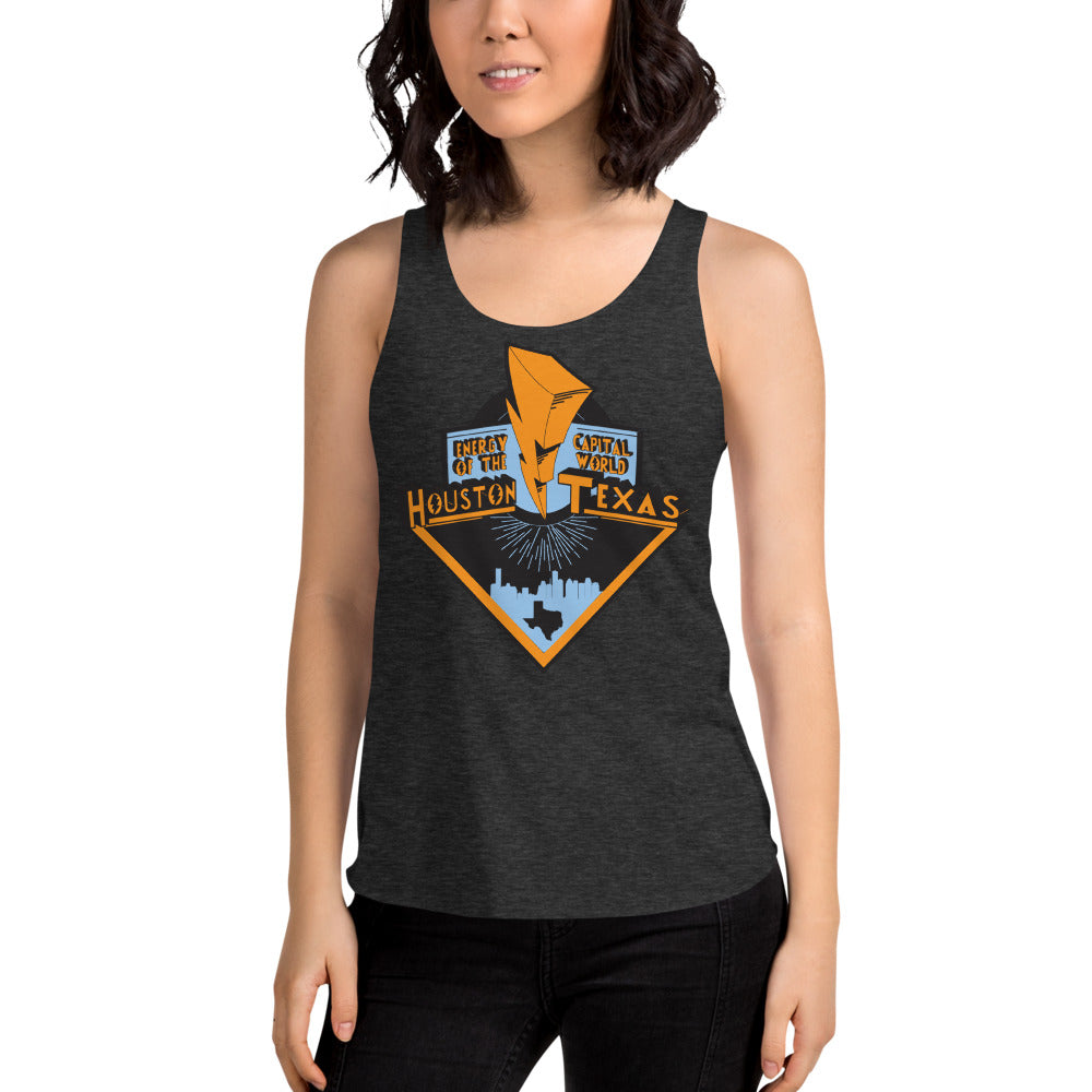 City of Energy Women's Tri-Blend Racerback Tank