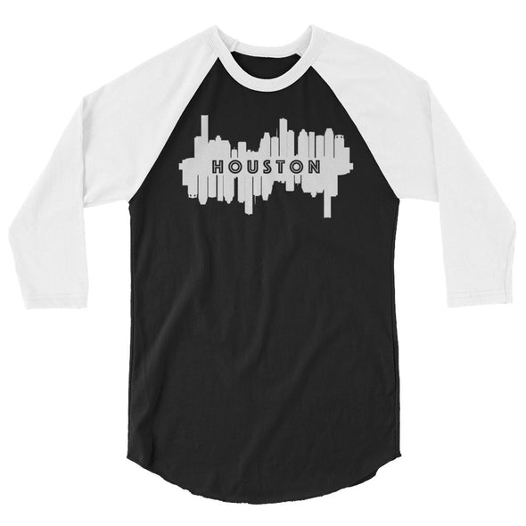 HTX City Views 3/4 Sleeve Raglan Shirt