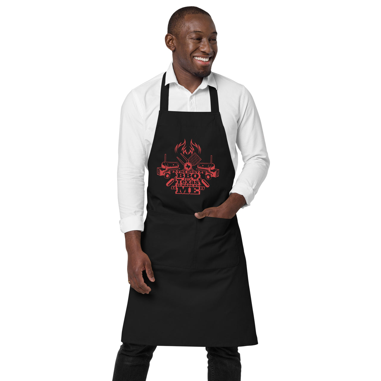 The Best Barbecue in Texas is Made by Me Apron