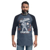 Champions of the Universe Golden Era 3/4 Sleeve Raglan Shirt