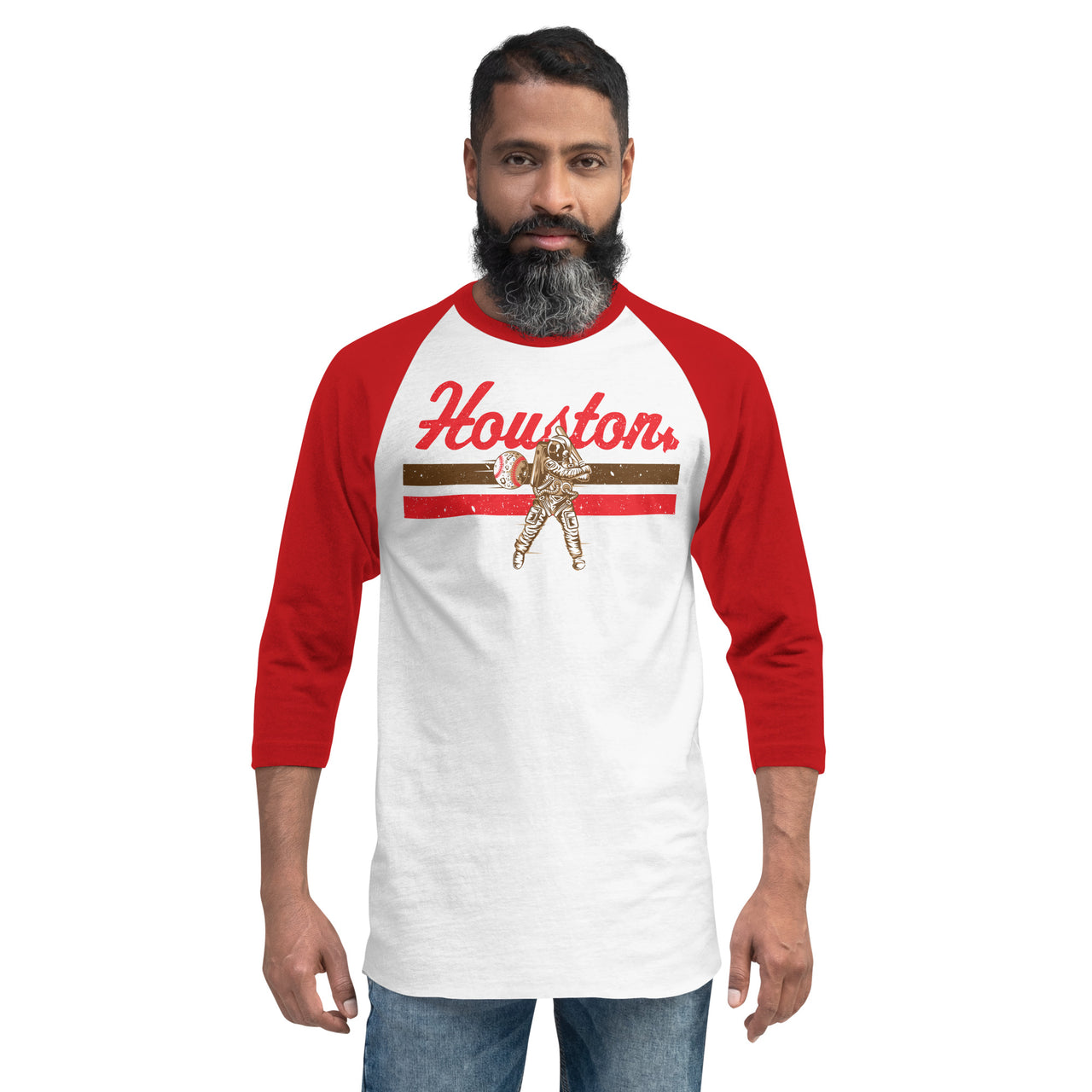 HTX Baseball SD 3/4 Sleeve Raglan Shirt