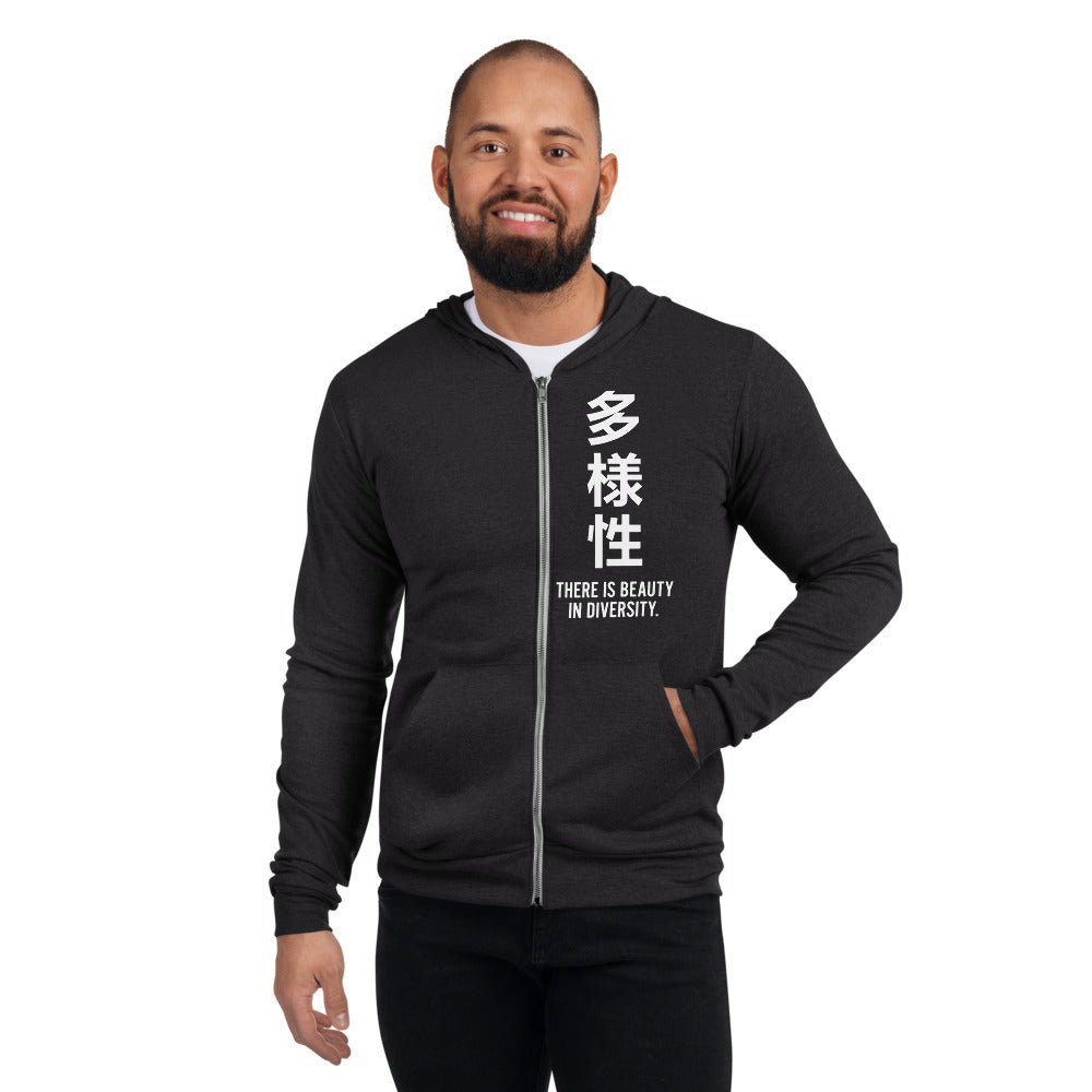 HTX City Views "Japan Town" Unisex zip hoodie