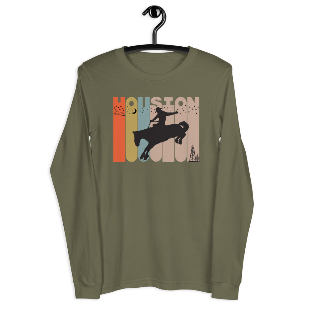 Houston Cowboys Unisex Long Sleeve Tee