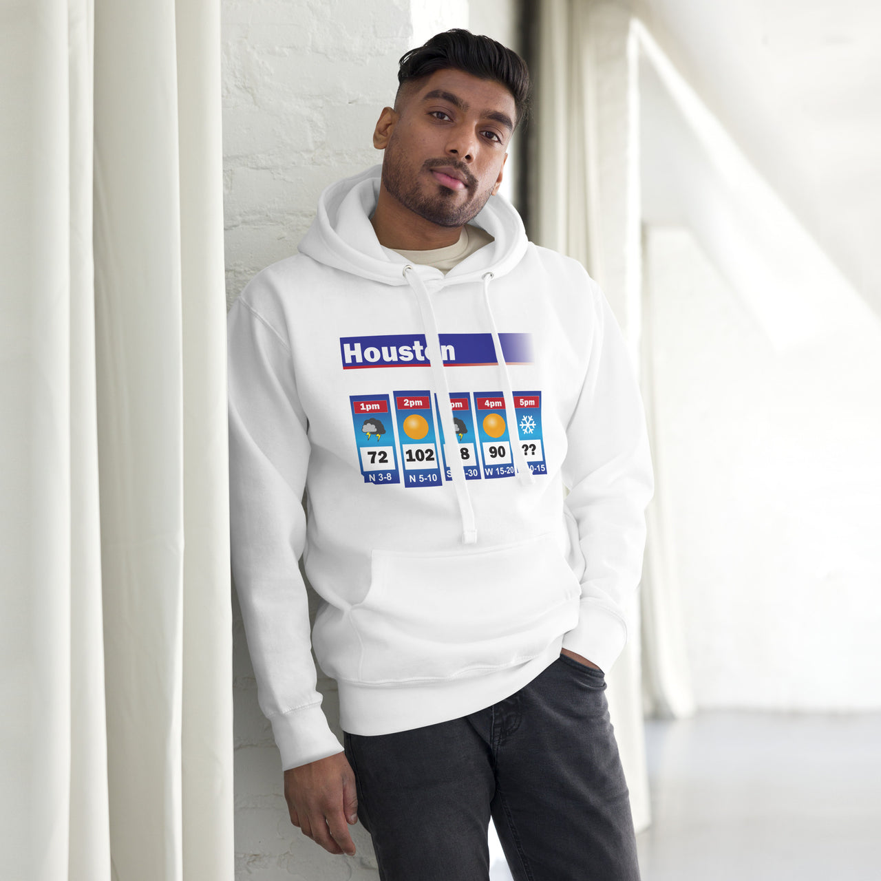 Houston Weather Unisex Hoodie