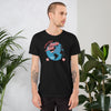 The World Runs In Houston Unisex t-shirt