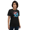 The World Runs In Houston Unisex t-shirt