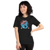 The World Runs In Houston Unisex t-shirt