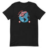 The World Runs In Houston Unisex t-shirt