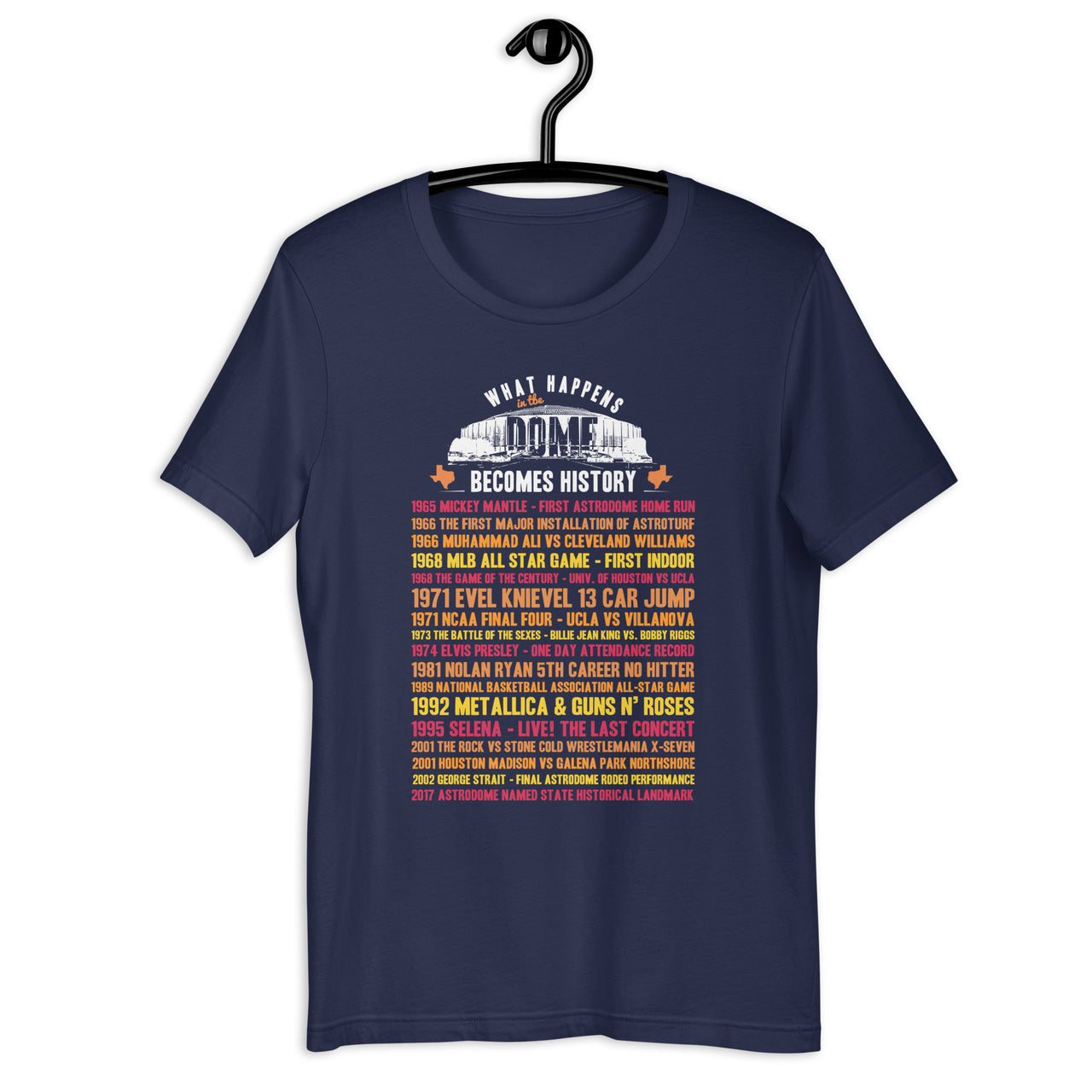 DOME History Unisex T-Shirt (front only)