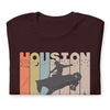 Houston Cowboys Unisex T-Shirt (oxblood)