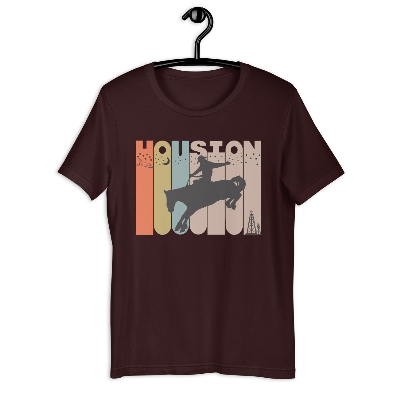 Houston Cowboys Unisex T-Shirt (oxblood)