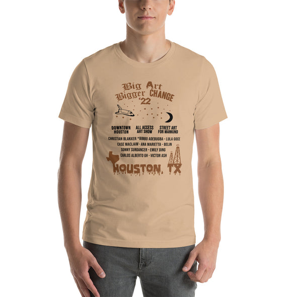 Big Art Bigger Change Unisex t-shirt