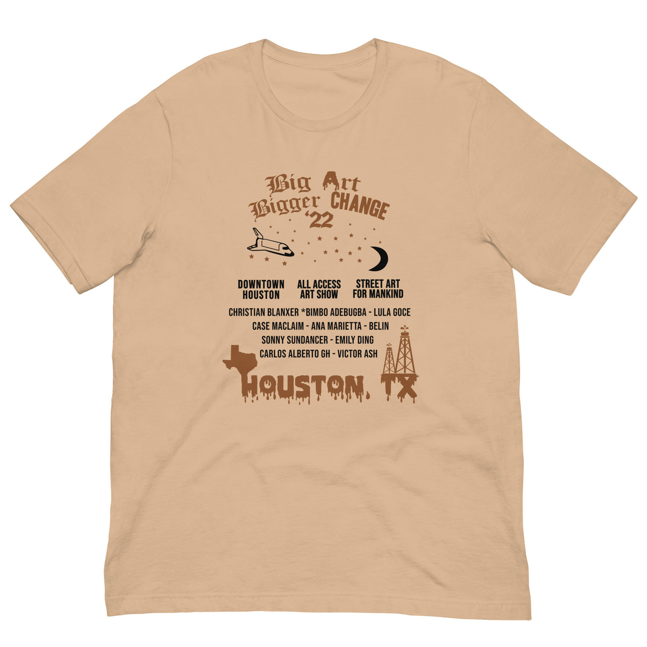 Big Art Bigger Change Unisex t-shirt