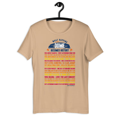 DOME History Unisex T-Shirt (front onliy)