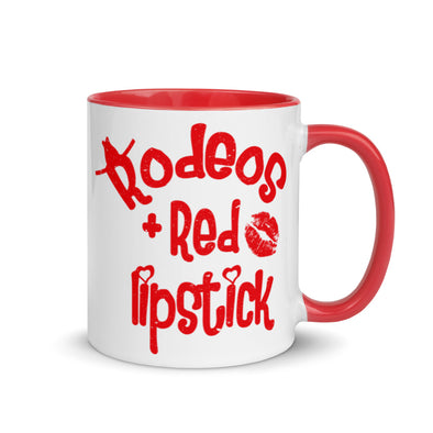 Rodeo's & Lipstick Mug