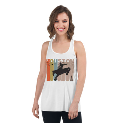 Houston Cowboys Women's Flowy Racerback Tank