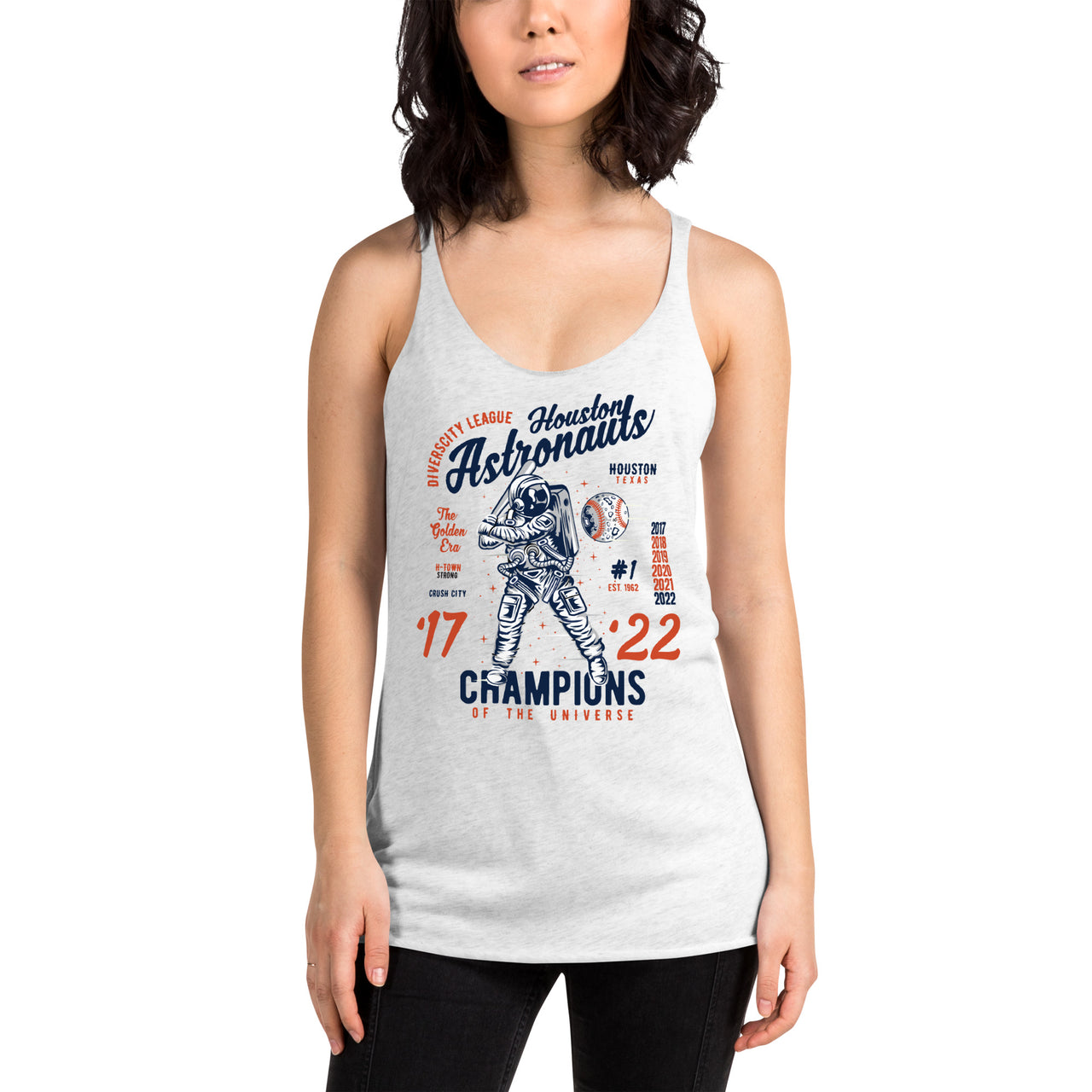 Champions of the Universe Golden Era Women's Racerback Tank