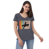 Houston Cowboys Women’s V-Neck T-shirt