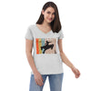 Houston Cowboys Women’s V-Neck T-shirt